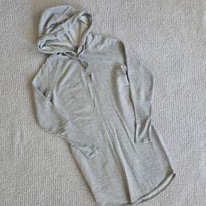 Gray Hoodie Dress